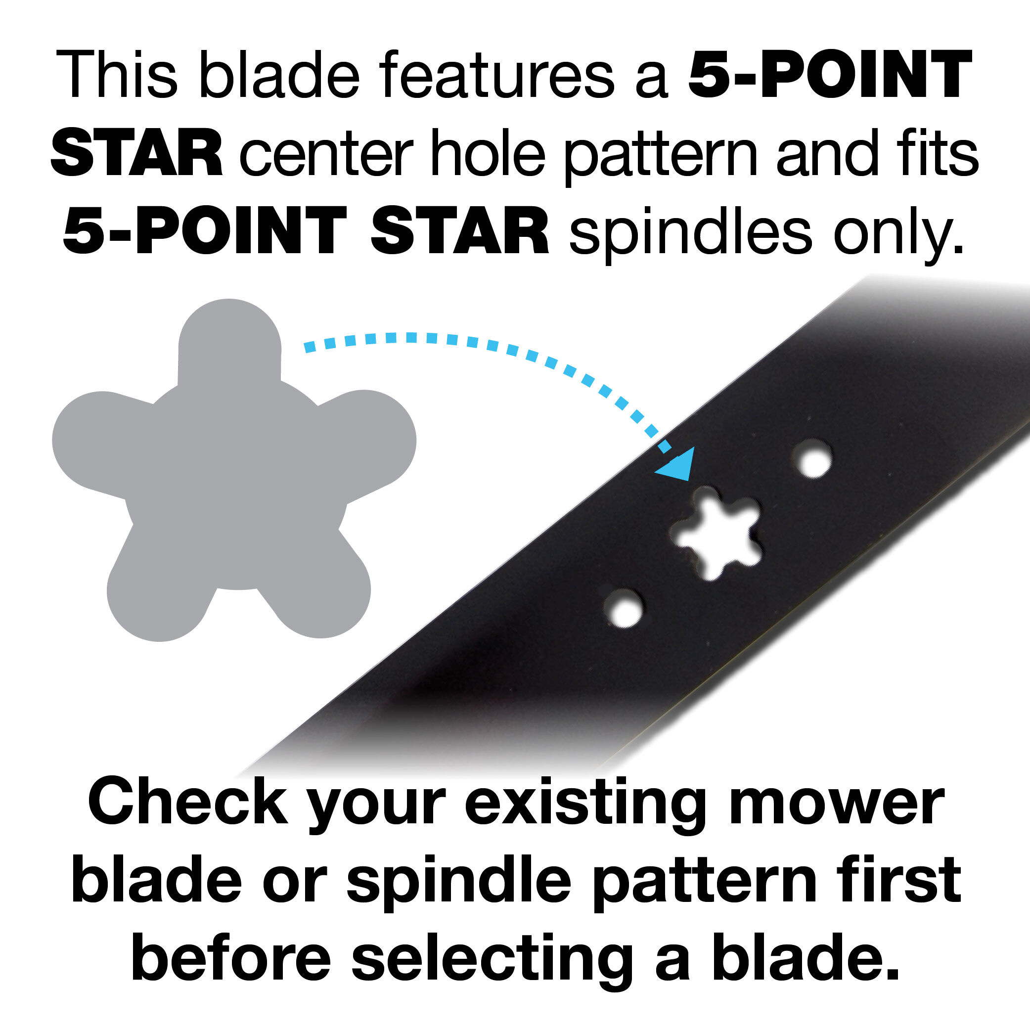 2 in 1 Blade for 42 inch Timing Cutting Decks