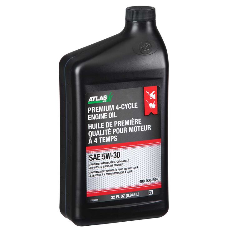 Premium 4 Cycle Snow Blower Engine Oil SAE 5W30 490000B040