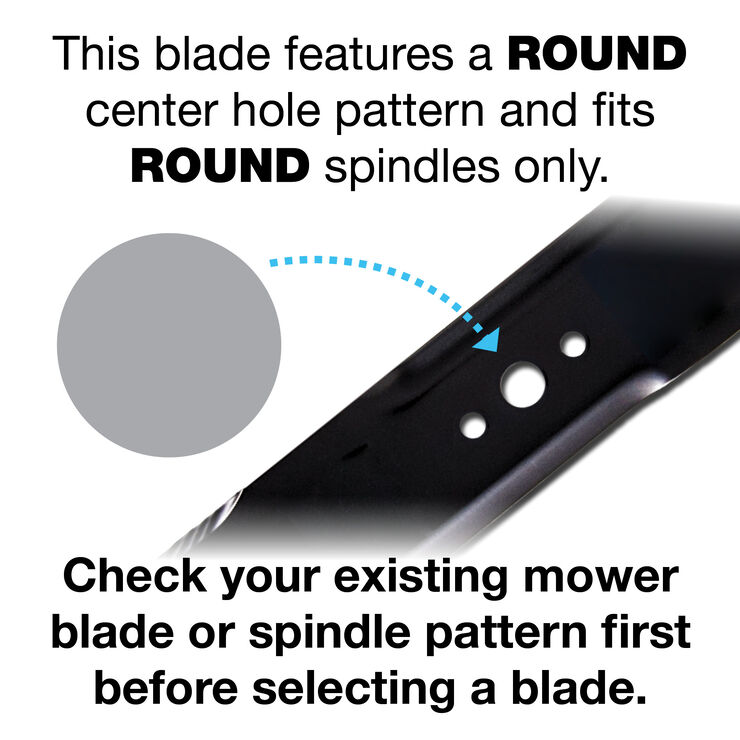 Mulching Blade for 19-inch Cutting Decks