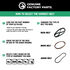 Zero-Turn Mower 42-inch Deck Belt