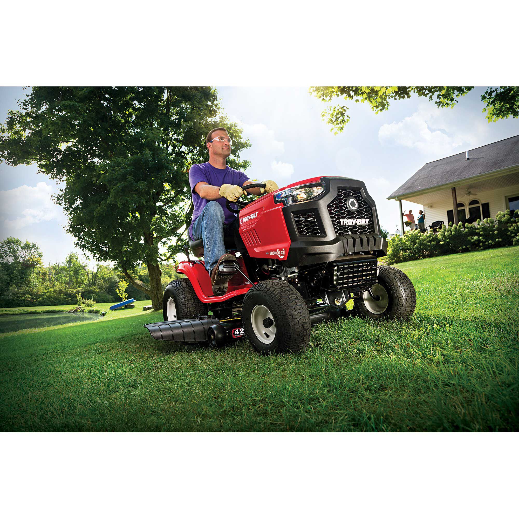 Troy bilt 46 top inch riding mower