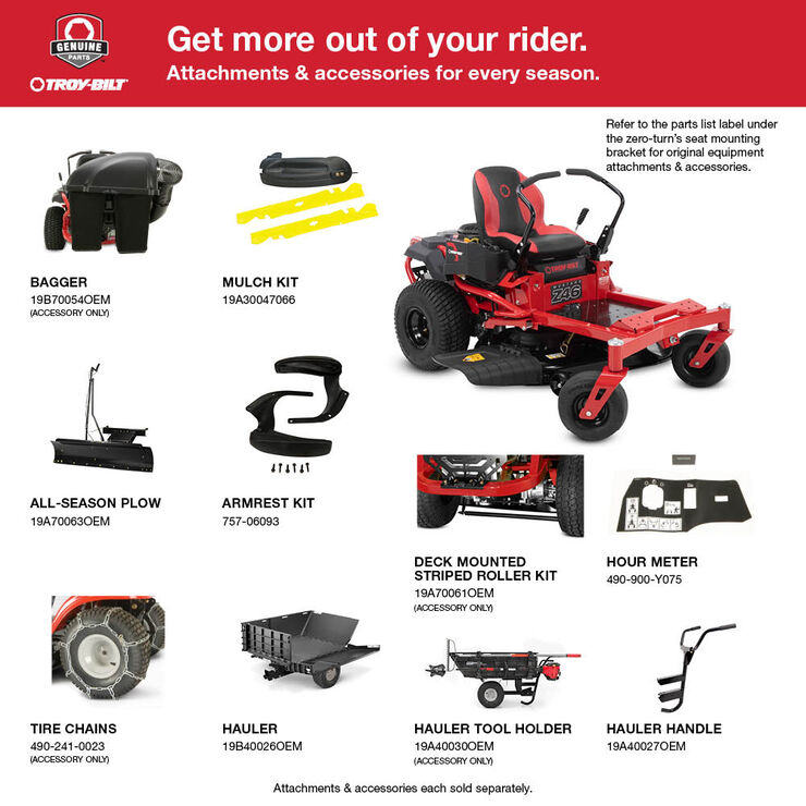 Mustang Z46 Zero-Turn Mower 17ARFACTA66 Troy-Bilt Canada