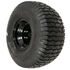 20" x 8" Riding Mower Rear Wheel Assembly (Black Rim)