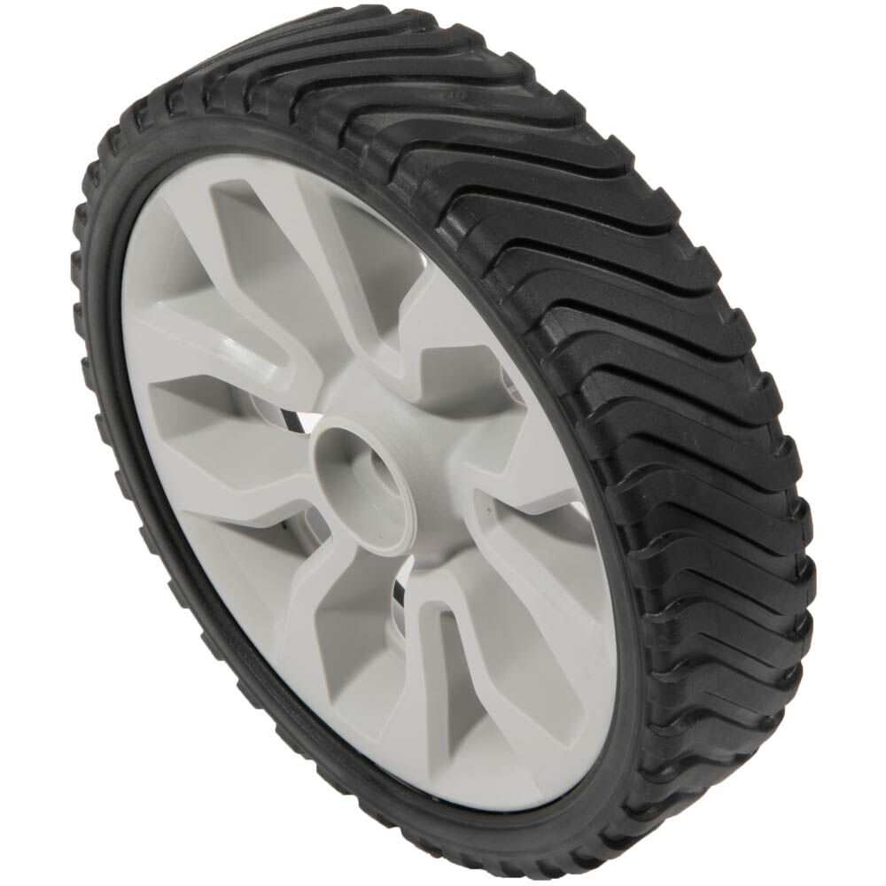 Metal lawn mower wheels best sale