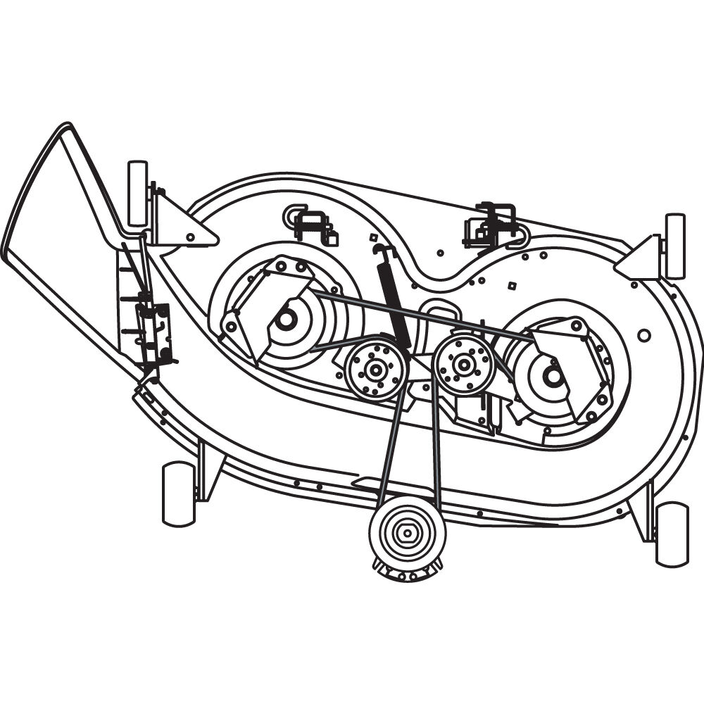Troy bilt bronco belt change deals