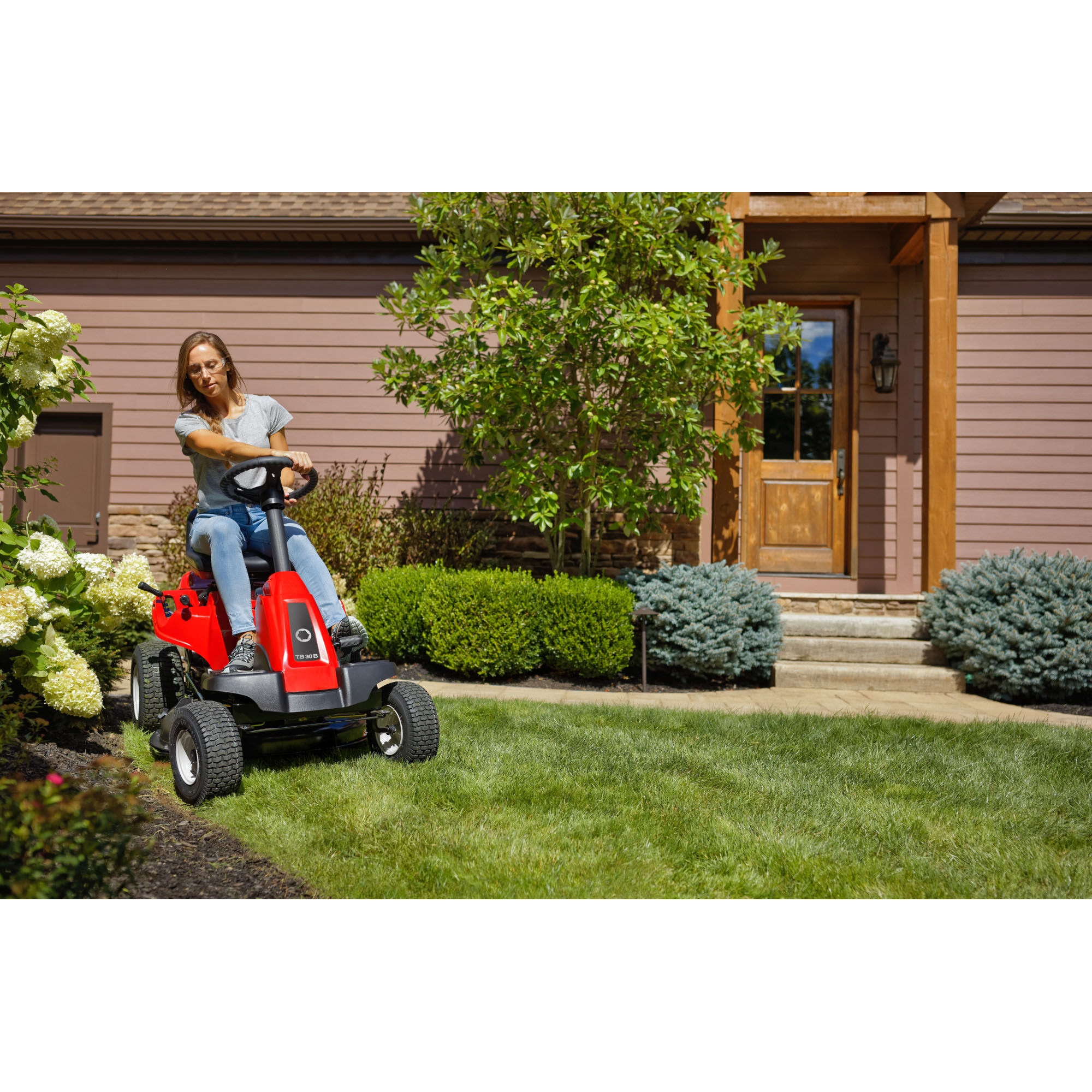 Small riding mower reviews deals