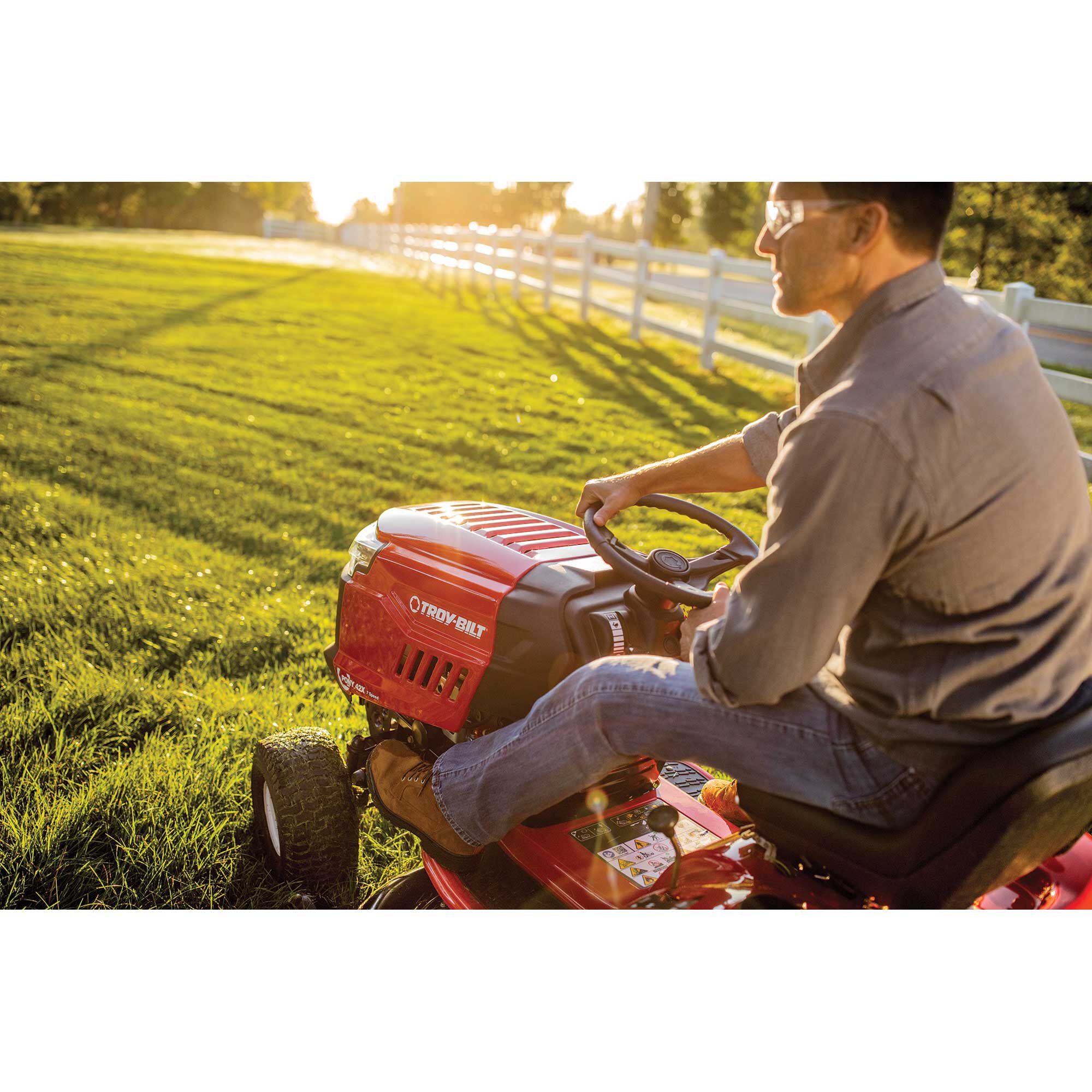 Pony 42K Riding Lawn Mower
