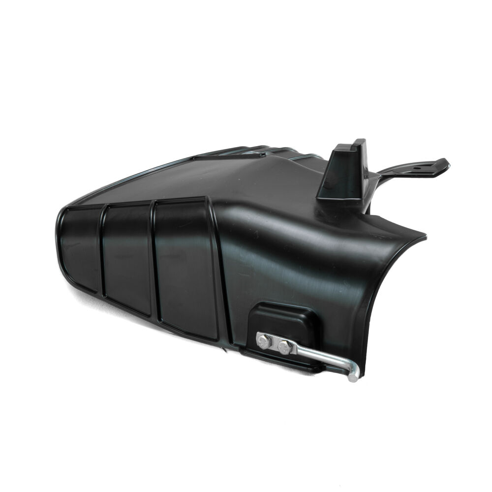 Lawn mower online discharge chute