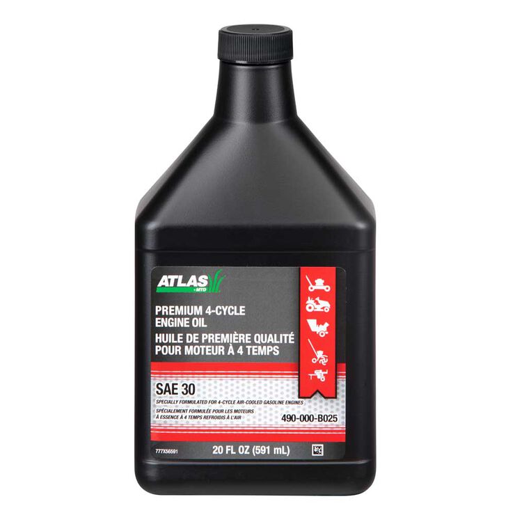 Atlas 4-Cycle SAE 30 Lawn Mower Oil