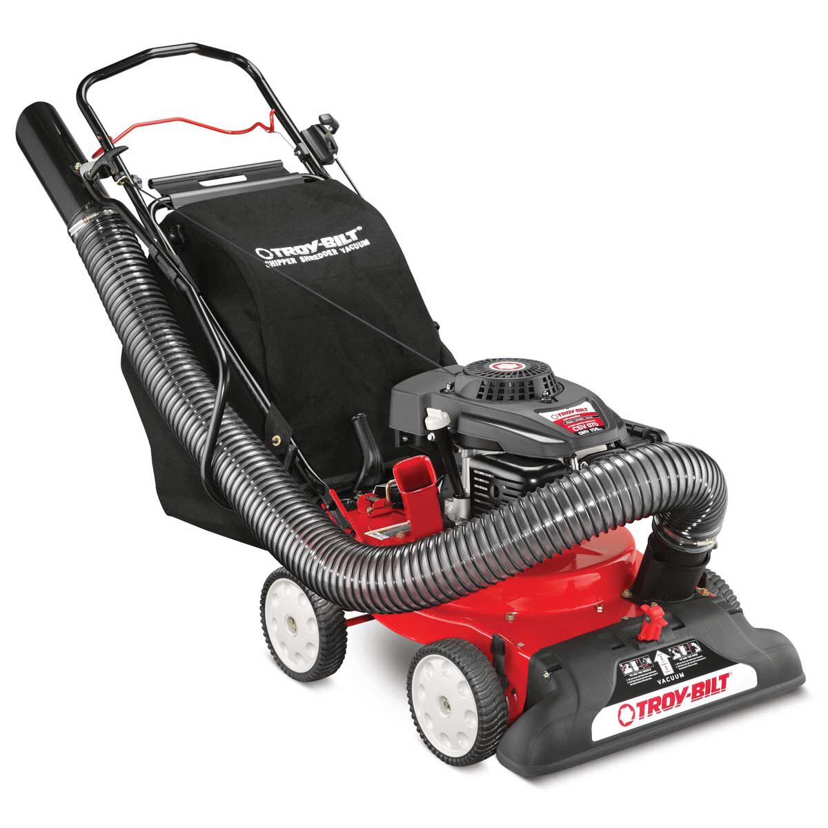 Yard vacuum and on sale chipper