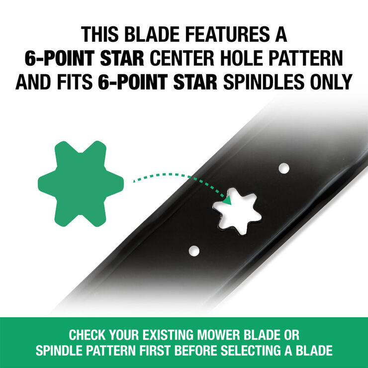 3-in-1 Blade Set for 42-inch Cutting Decks