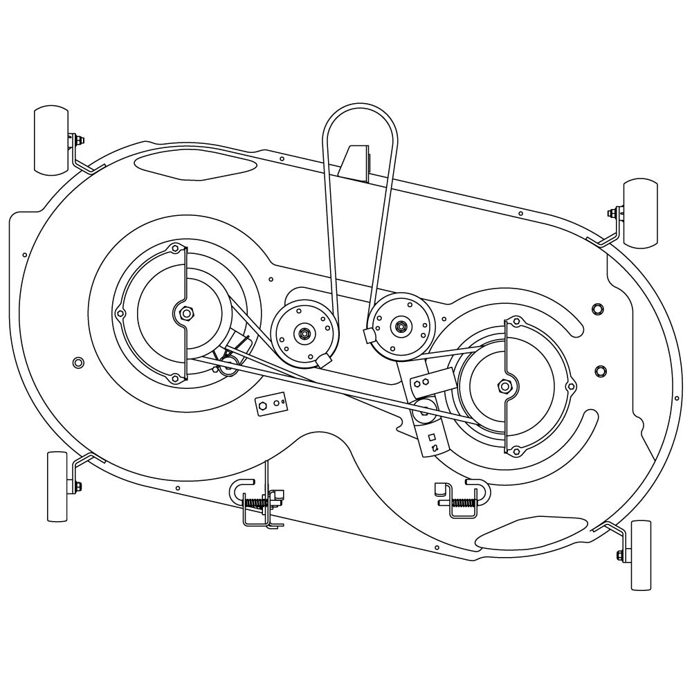 Riding Mower 46 inch Deck Belt 954 04219 Troy Bilt Canada