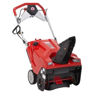 21" Single Stage Snow Blower with Electric Start