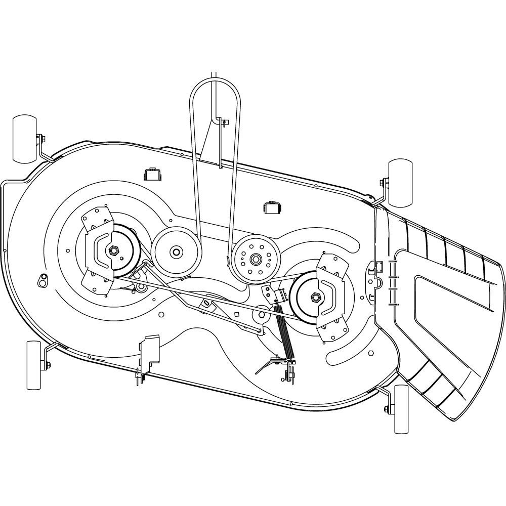 Troy bilt bronco 42 deck belt deals