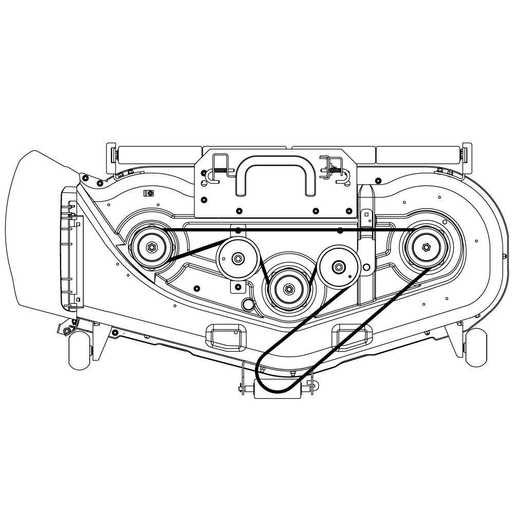 Troy bilt pony deck belt diagram outlet