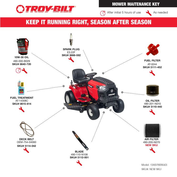 CRAFTSMAN T110 Manual/Gear 42in Riding Lawn Mower Mulching Capable