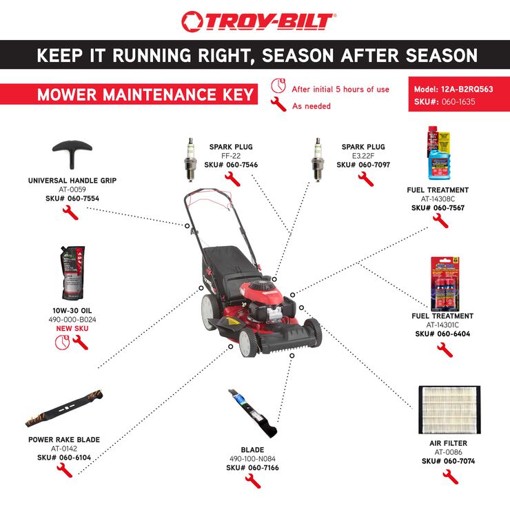 21 160cc Fwd Self Propelled Mower 12a B2rq563 Troy Bilt Ca