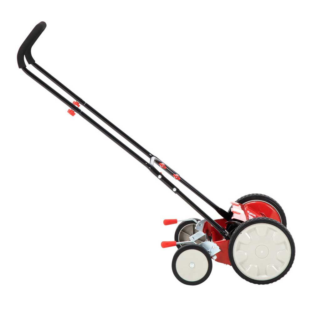 Manual reel cheap lawn mower