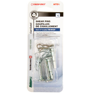 Shear Pin Kit, .25 x 1.5"