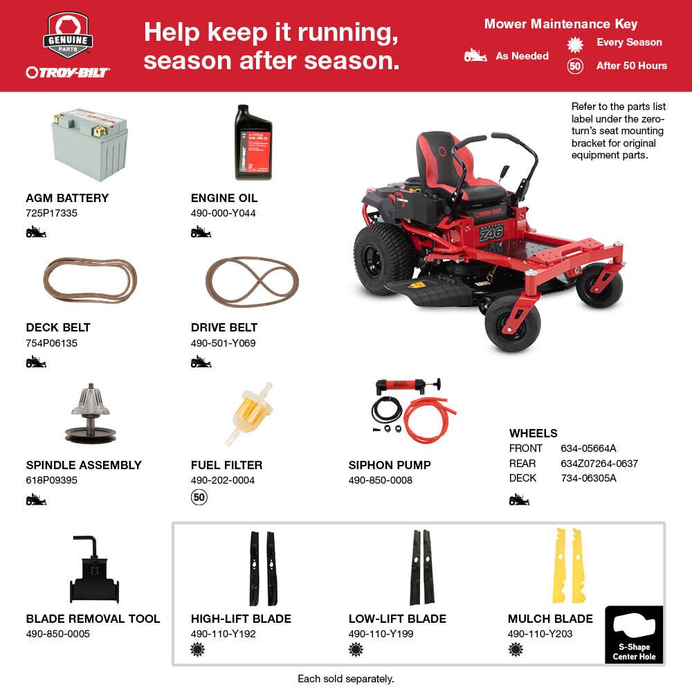 Troy bilt riding mower manual deals