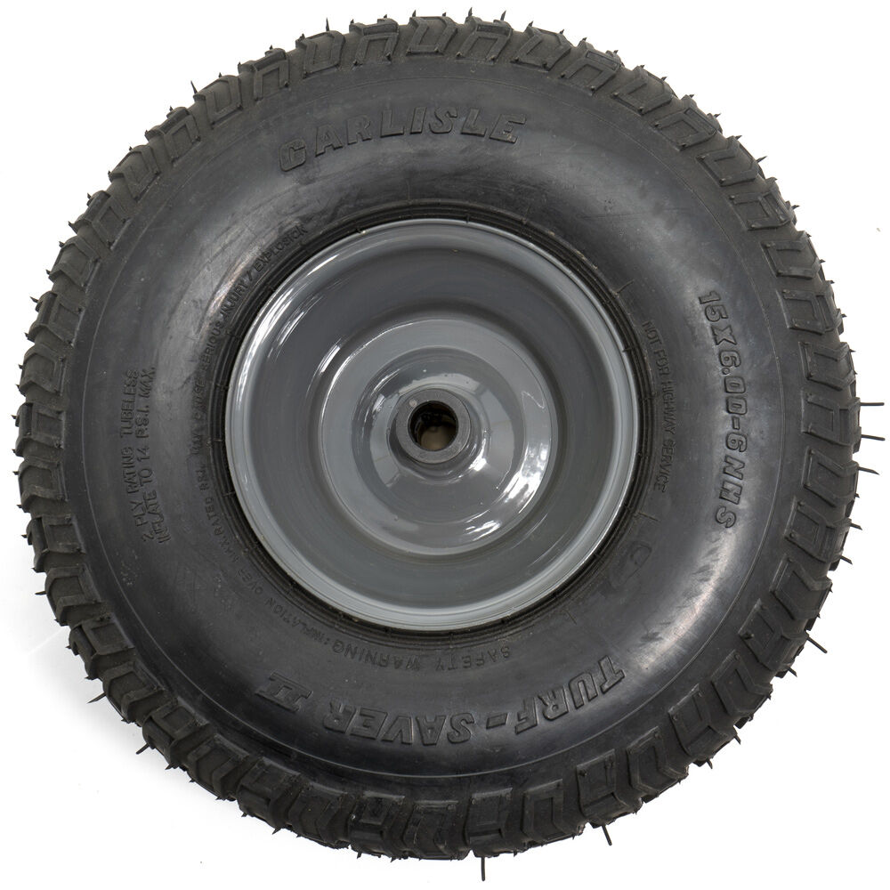 Lawn mower best sale wheel and tire