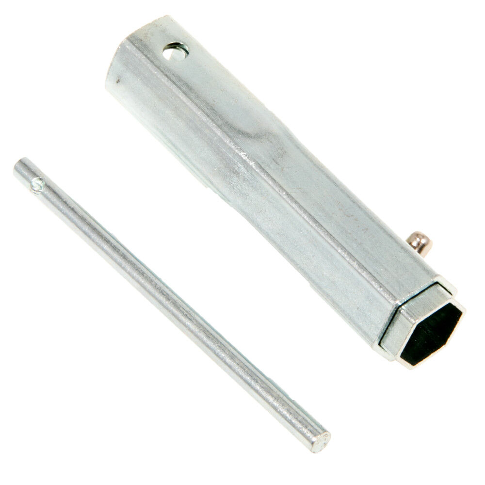 Spark plug shop wrench for snowblower