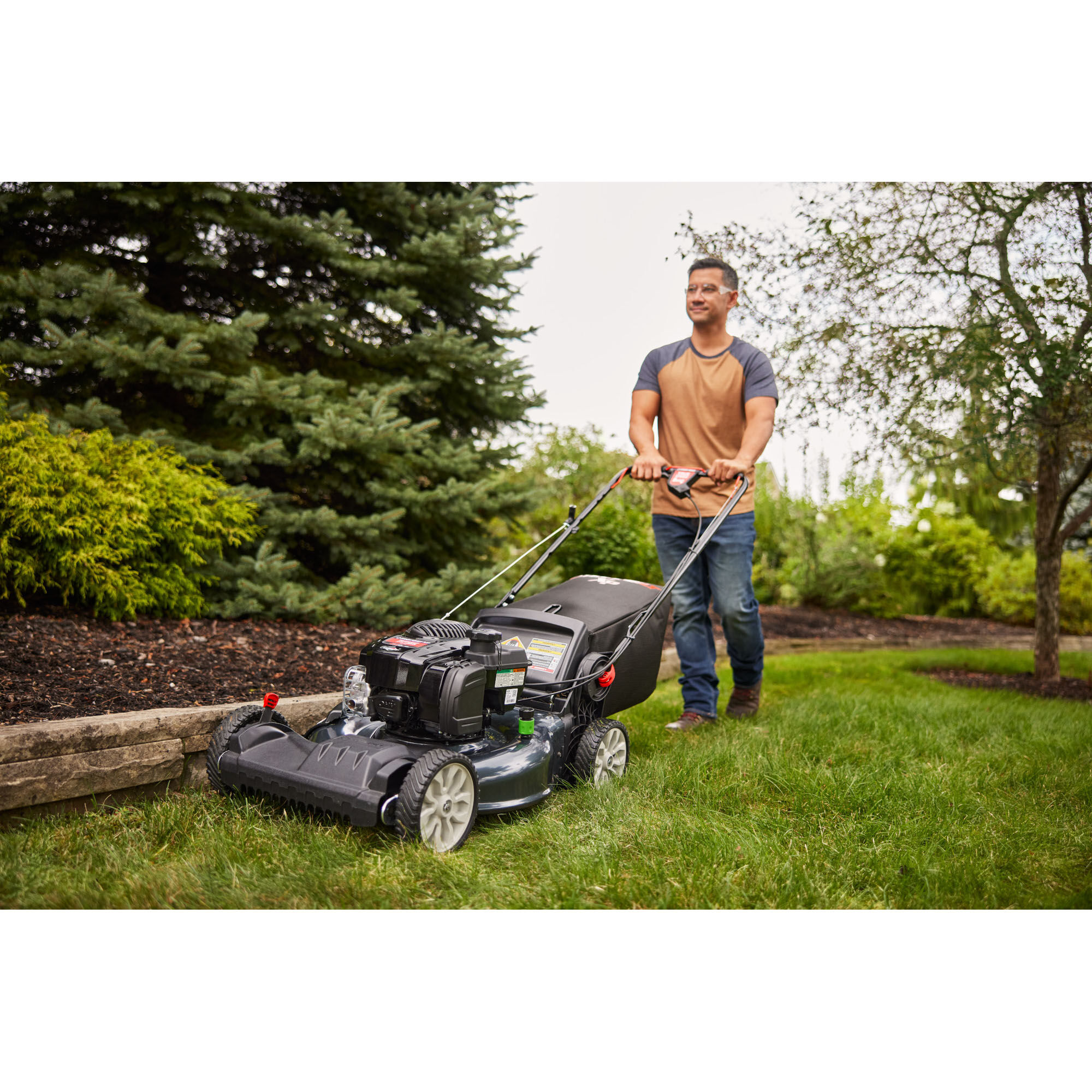 Self prepared lawn mower sale