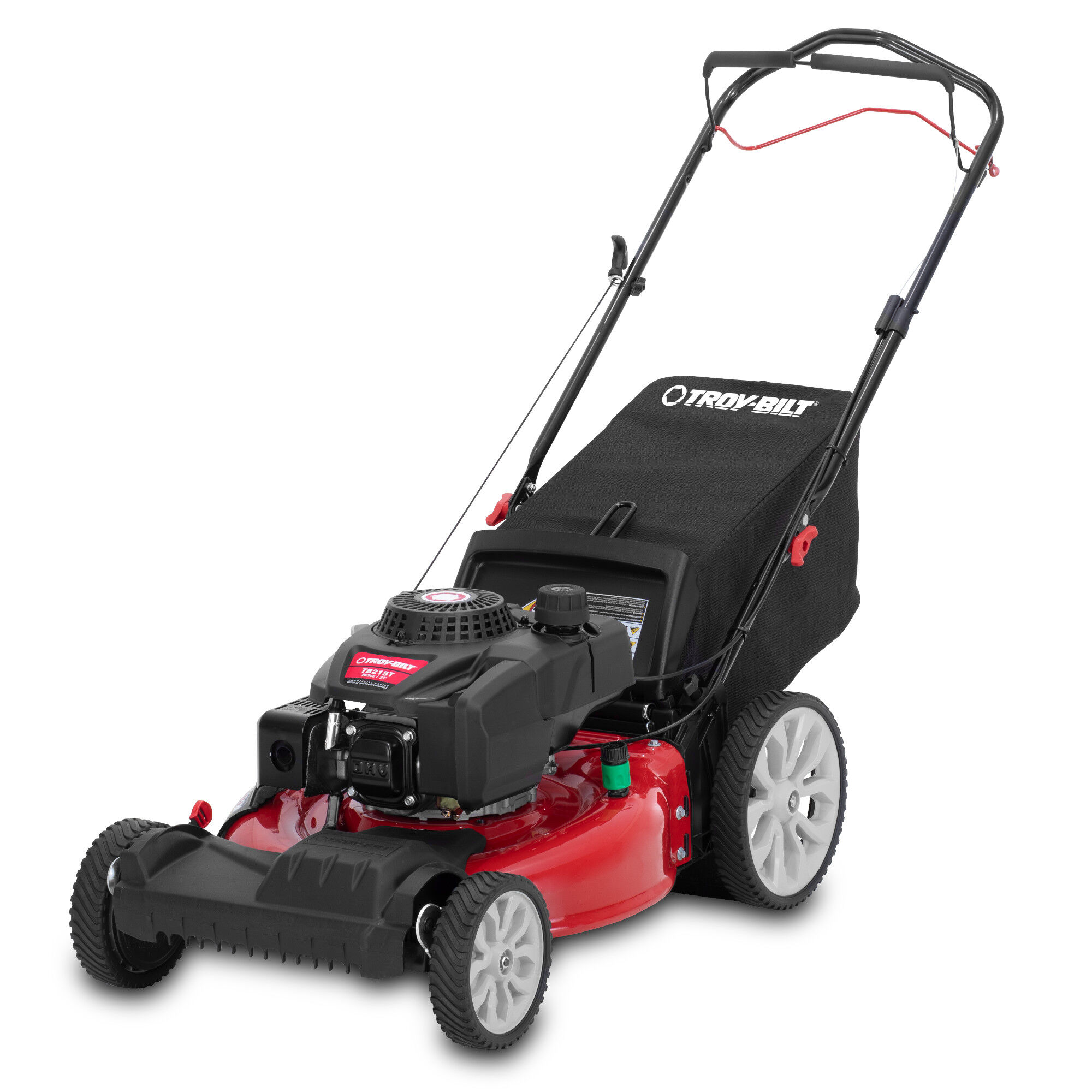Troy bilt push hotsell mower with electric start