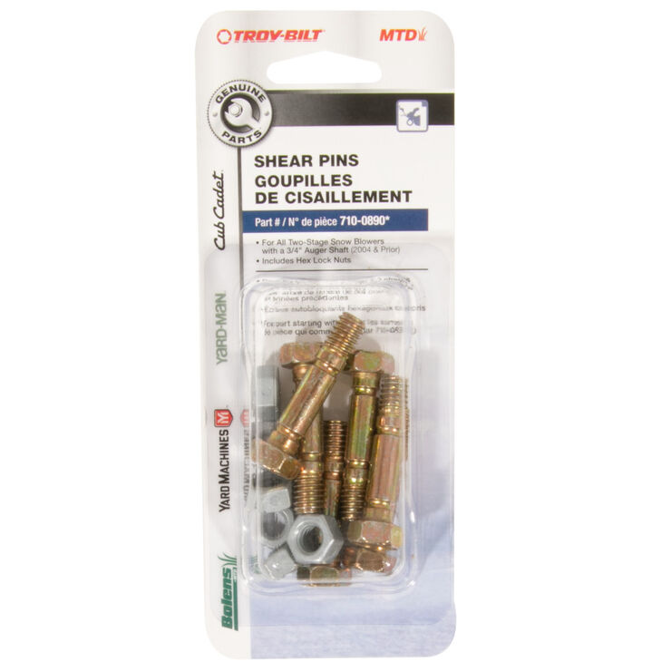 Shear Bolt Kit, 5/16-18 x 1.5&quot;