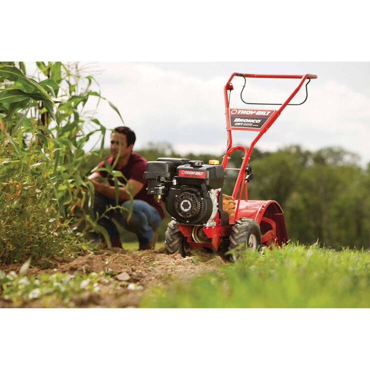 Bronco Crt Garden Tiller 21d 64m8766 Troy Bilt Ca