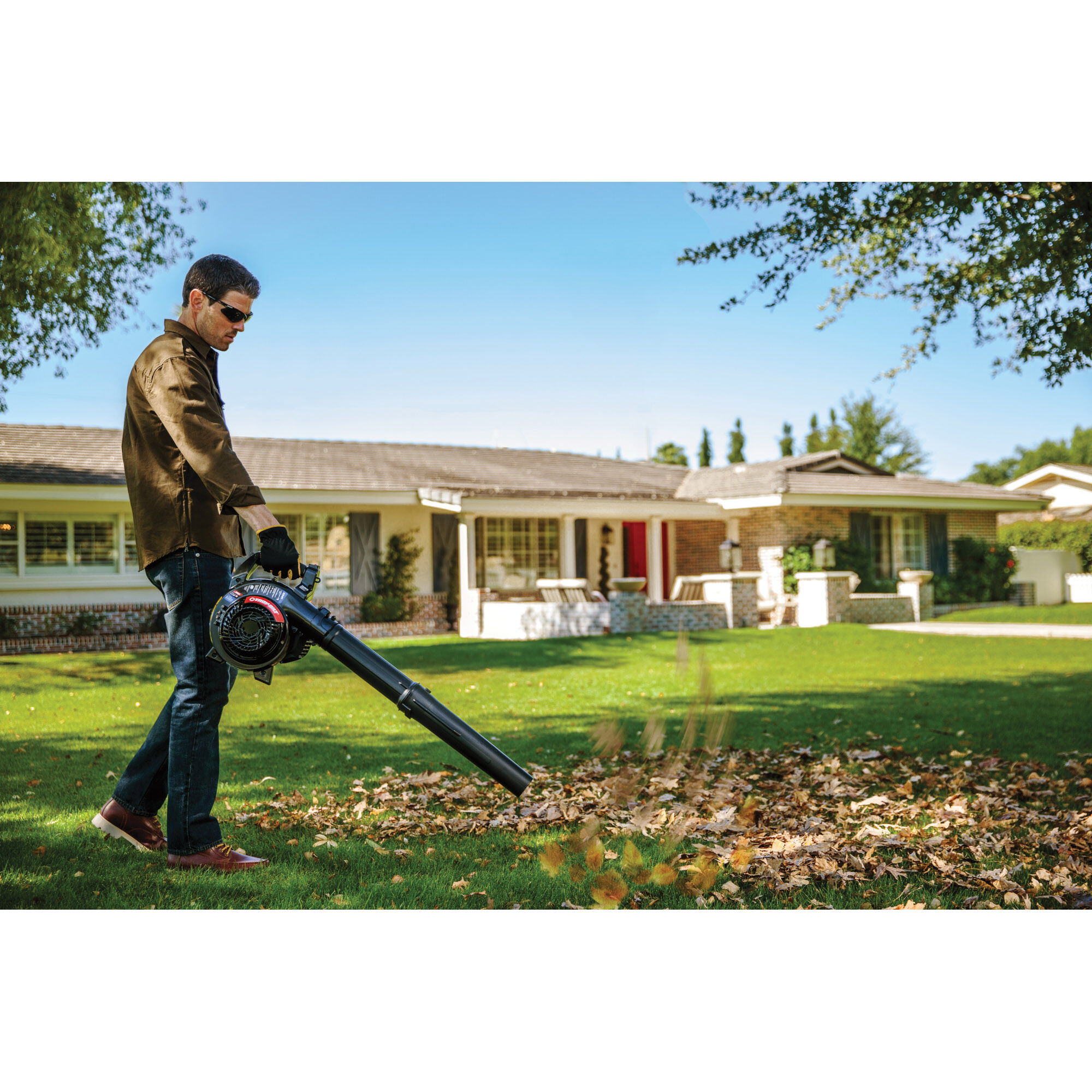 Troy bilt leaf deals blower and vacuum