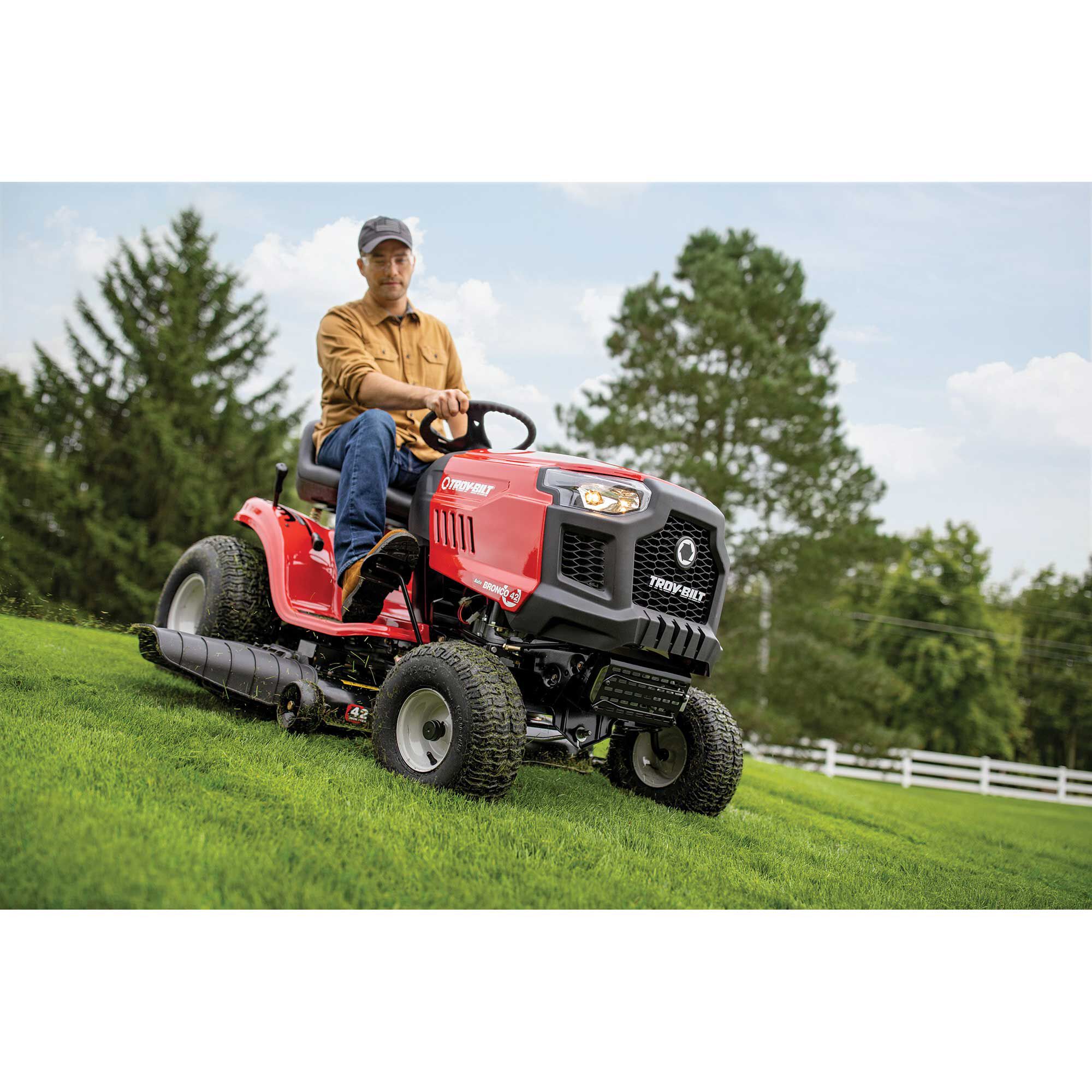 Troy bilt 46 top inch riding mower