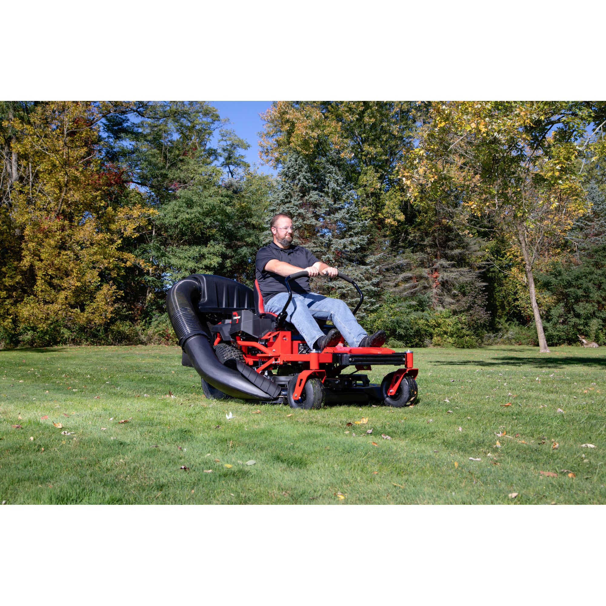 Troy Bilt Double Bagger 6.5 bu Capacity For Z42 Z46 Zero Turn Mowers with 42 46 in Deck 19A70054OEM
