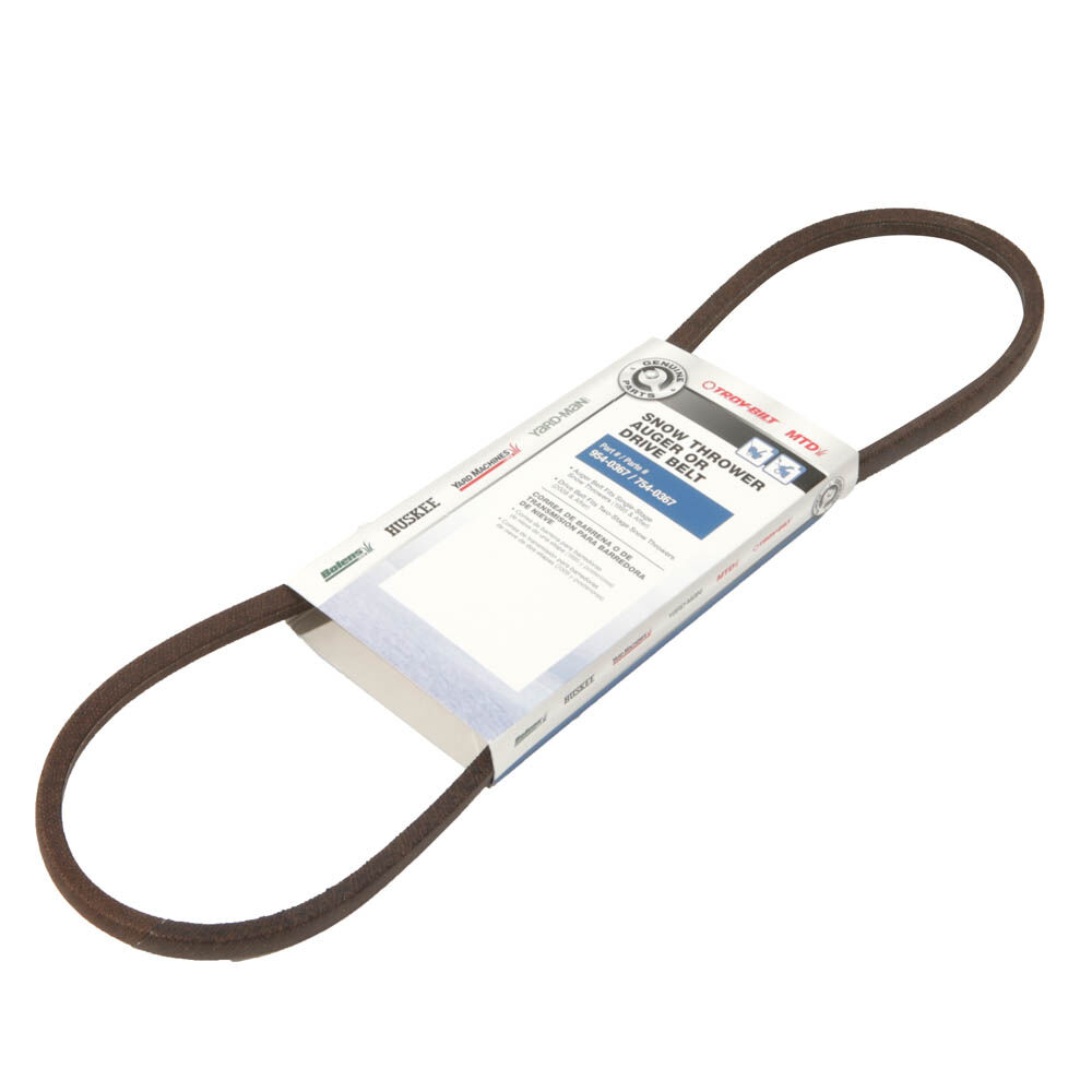 Single-Stage Snow Blower Drive Belt - OEM-754-0367 | Troy-Bilt Canada