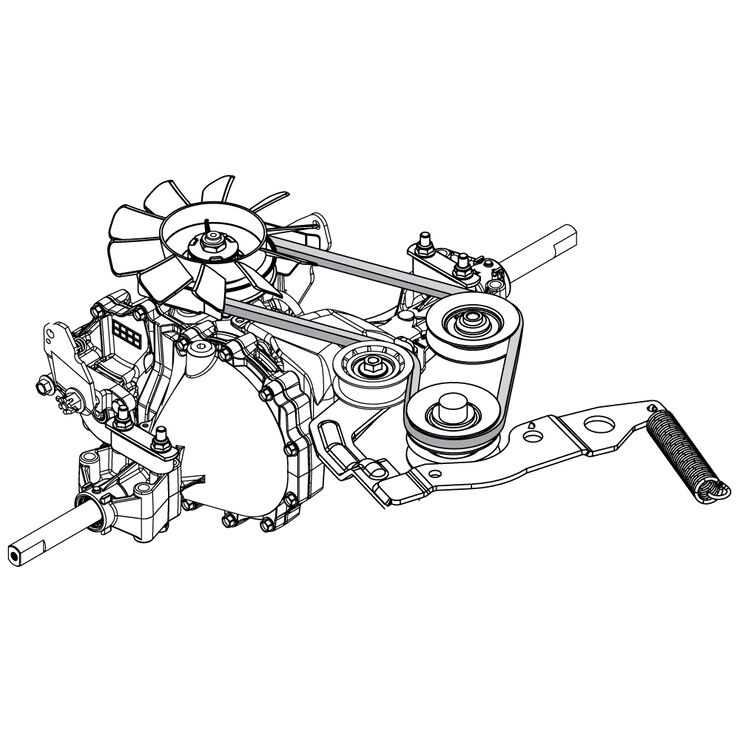 Riding Mower Hydrostatic Transmission Belt