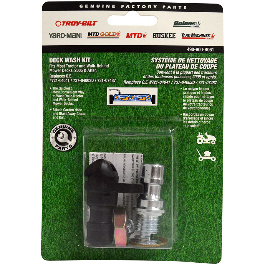 Lawn mower deck water attachment hot sale