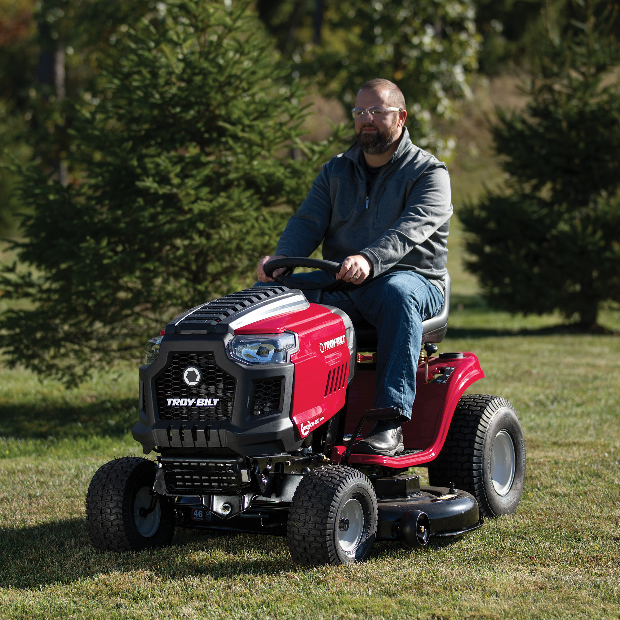 Bronco 46x riding lawn mower outlet