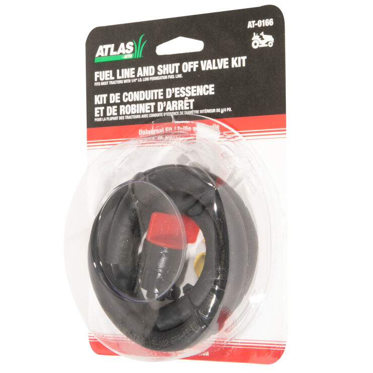 Fuel Line & Shut-Off Valve Kit - AT-0166