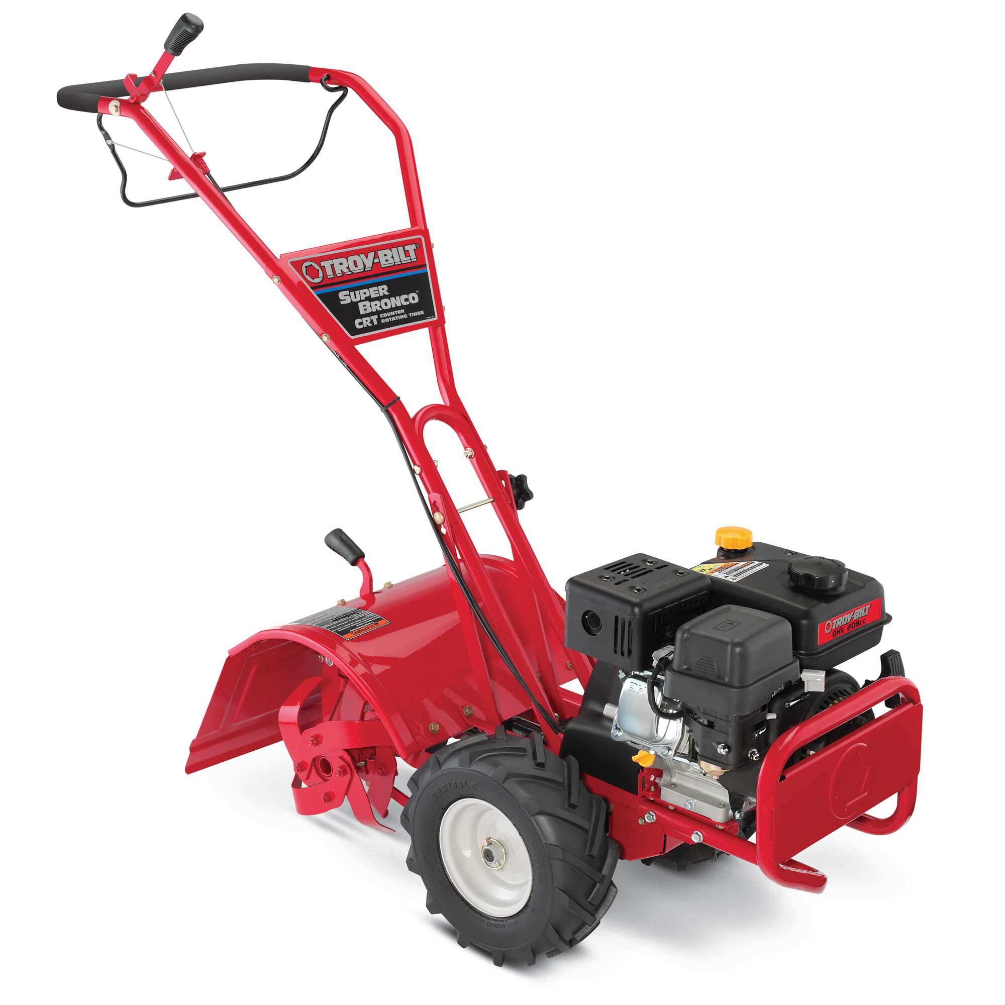 Troy Bilt Super Bronco CRT 208cc 16 inch Rear Tine Tiller