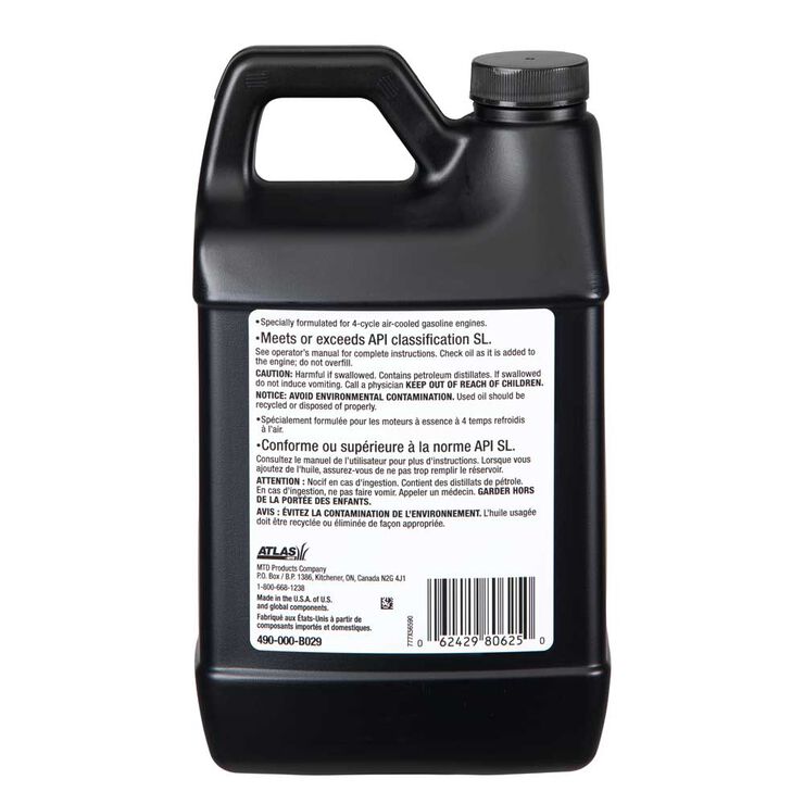 Atlas Premium 10W30 Lawn Mower And Tractor Engine Oil