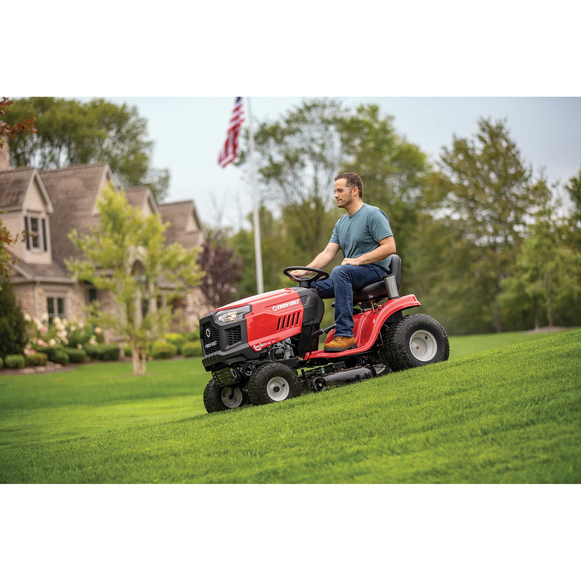 Troy bilt outlet automatic bronco
