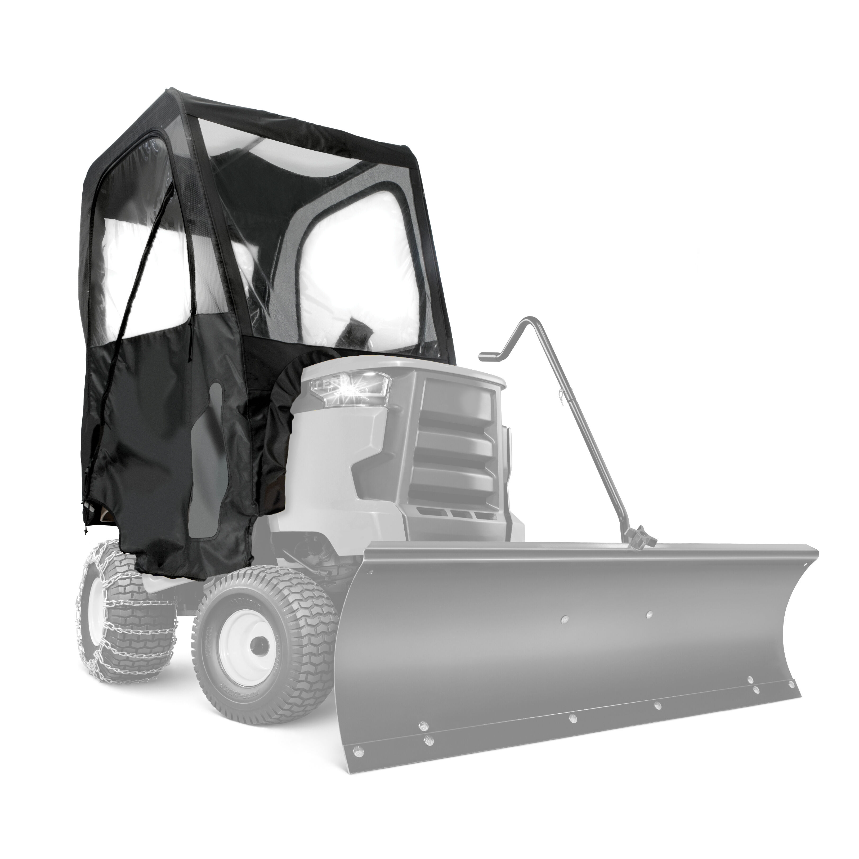 Mtd Genuine Parts Black Steel Snow Cab For Tractor Rona