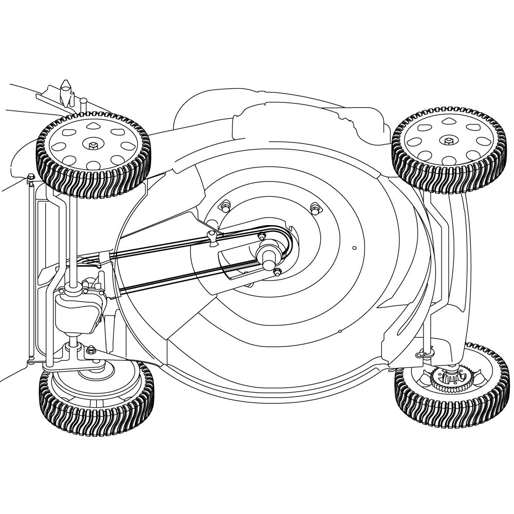 Lawn mower sales drive belt