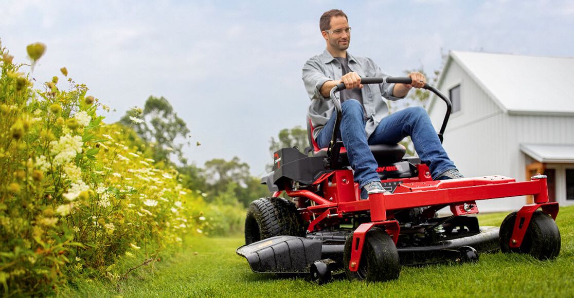 Operating a ZeroTurn Mower TroyBilt TroyBilt CA