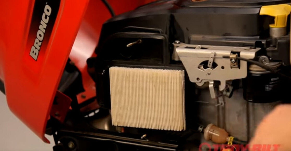 How to Change the Air Filter on a Riding Mower TroyBilt TroyBilt CA
