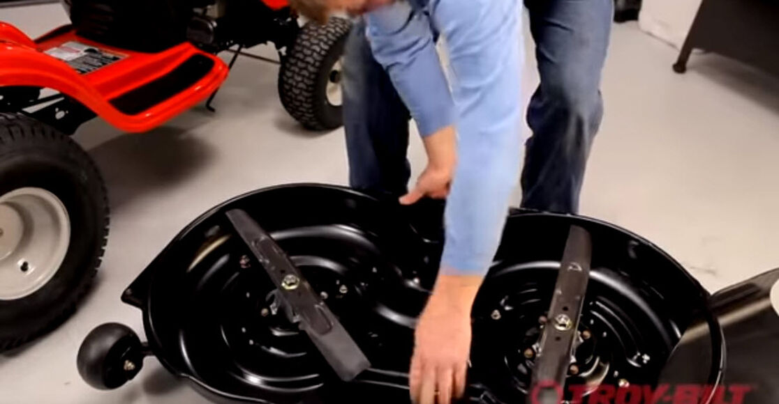 How to Change the Blade on Your TroyBilt Rider TroyBilt TroyBilt CA