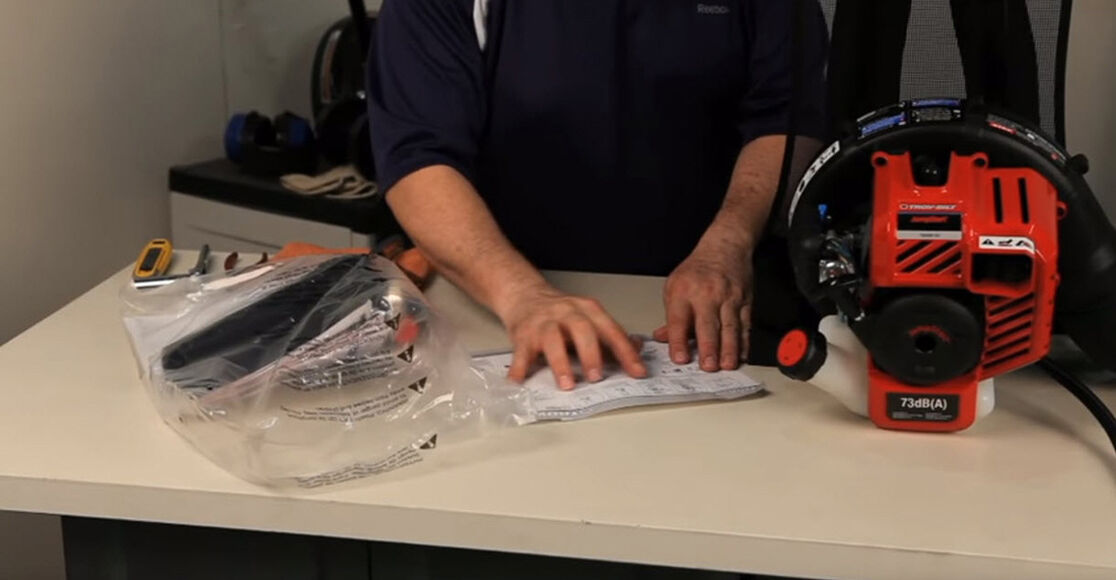 How to set up your TB2BP EC backpack blower TroyBilt TroyBilt CA