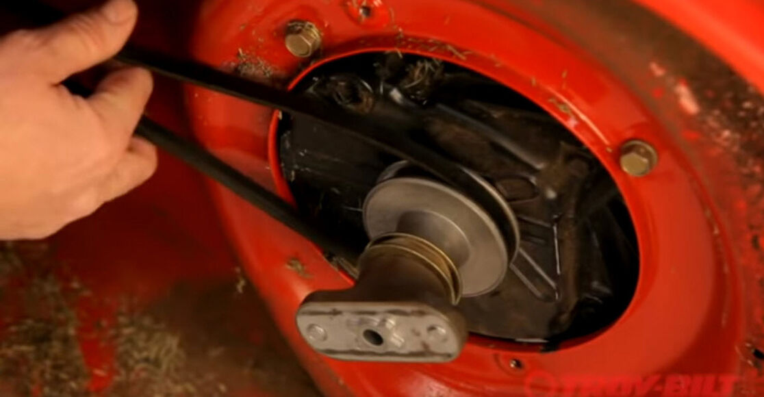How to Replace the Drive Belt on a Troy Bilt Walk Behind Mower Troy